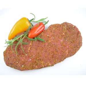 Rumpsteak "heiße Sonne" (Rindersteak vom Roastbeef)