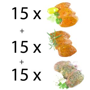 Gourmetpaket: mit zarten Schweinefilets