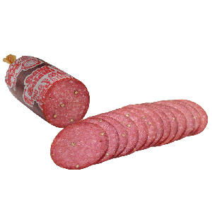 Pfeffersalami Aufschnitt (Pfefferrohwurst)